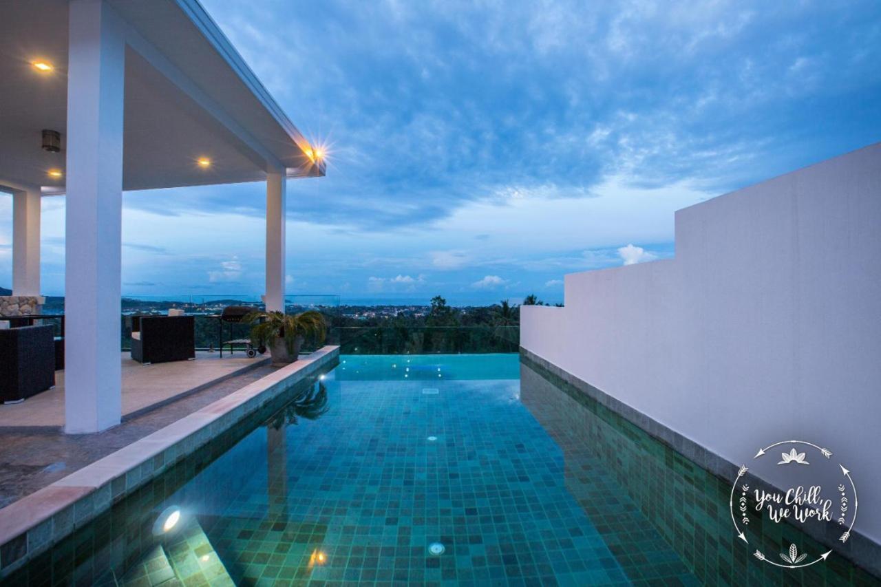 Villa Azur, 4 Bedrooms, Ocean View Chaweng  Zewnętrze zdjęcie