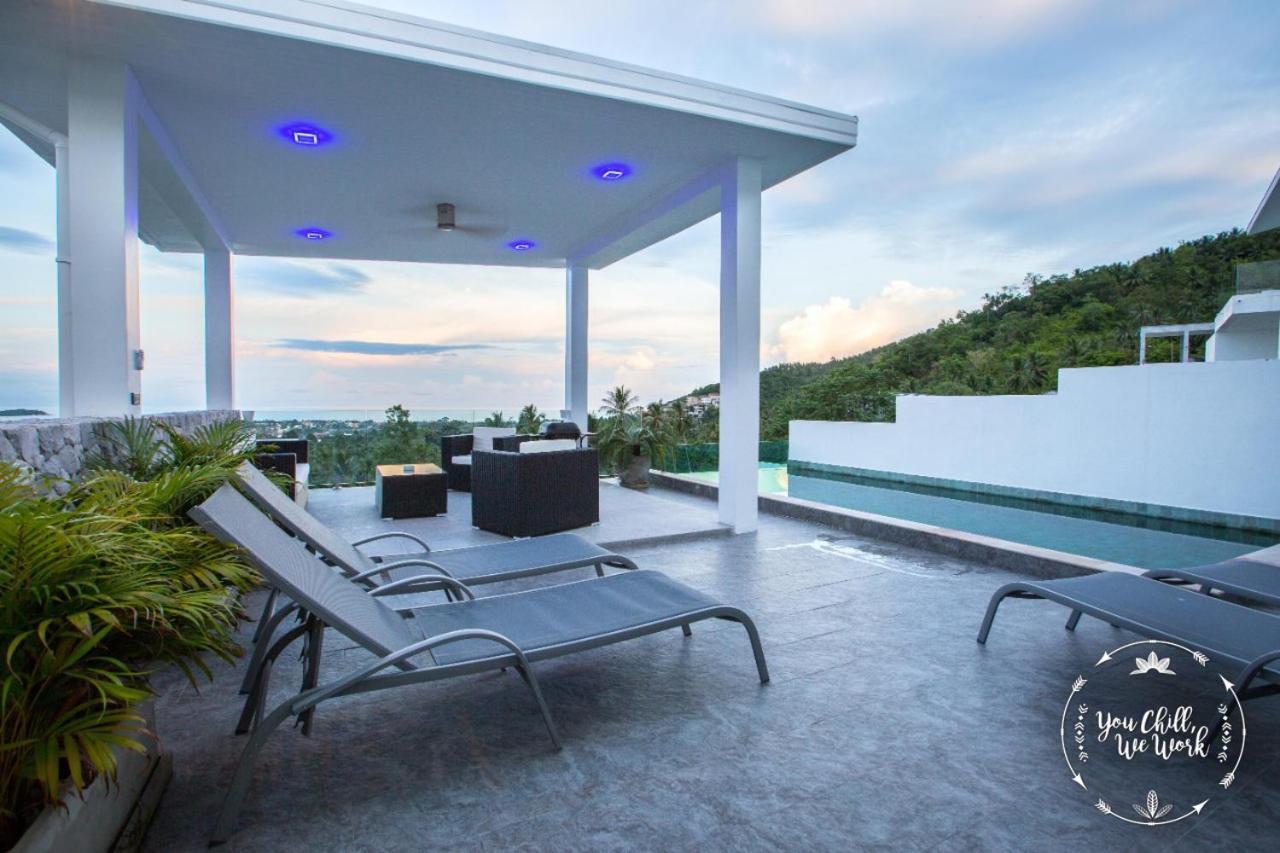 Villa Azur, 4 Bedrooms, Ocean View Chaweng  Zewnętrze zdjęcie